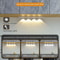 Wireless UltraThin Motion Sensor LED Cabinet Light USB Rechargeable Dimmable Lamp 8