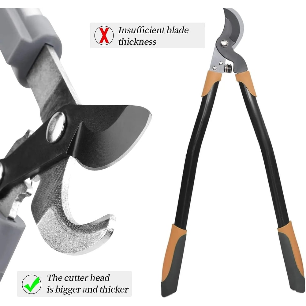 AIRAJ Professional Pruning Shears HighPerformance Gardening Tool For Coarse Branch Cutting 3