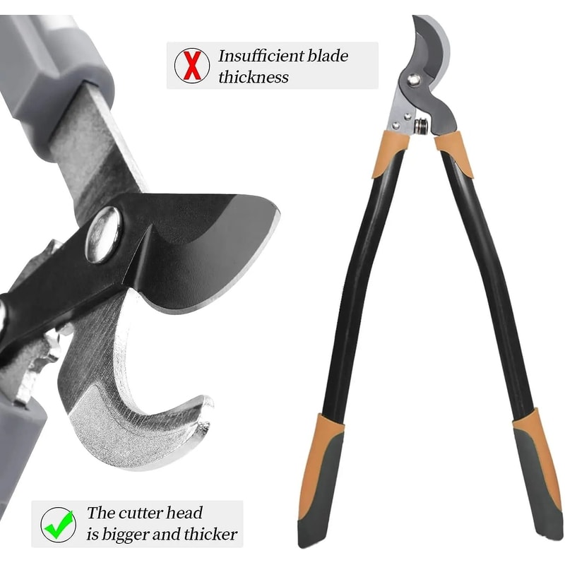 AIRAJ Professional Pruning Shears HighPerformance Gardening Tool For Coarse Branch Cutting 3