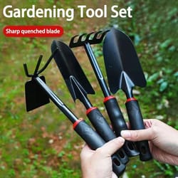 4-piece gardening shovel set – multifunctional hand tools for vegetable & flower gardening