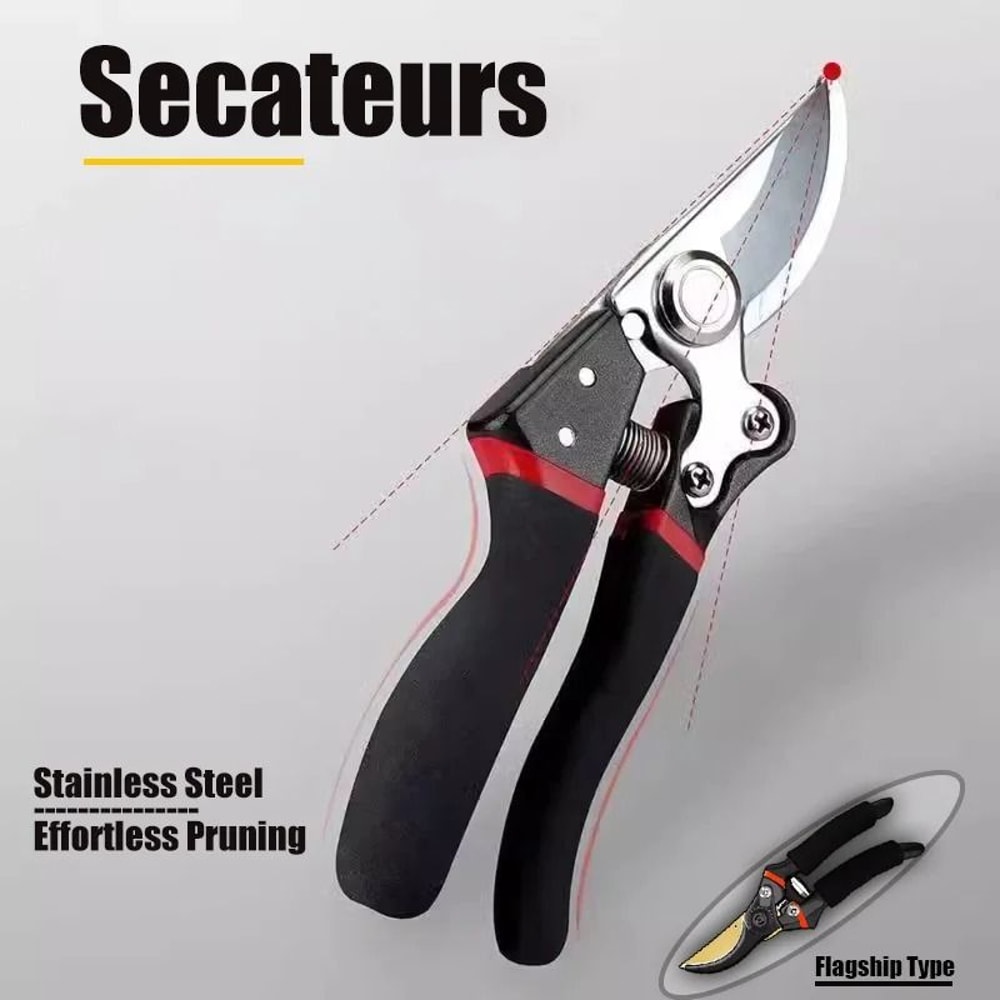 Professional Garden Orchard Shears HighPerformance Tree Trimmers With SK5 Steel Blades 0