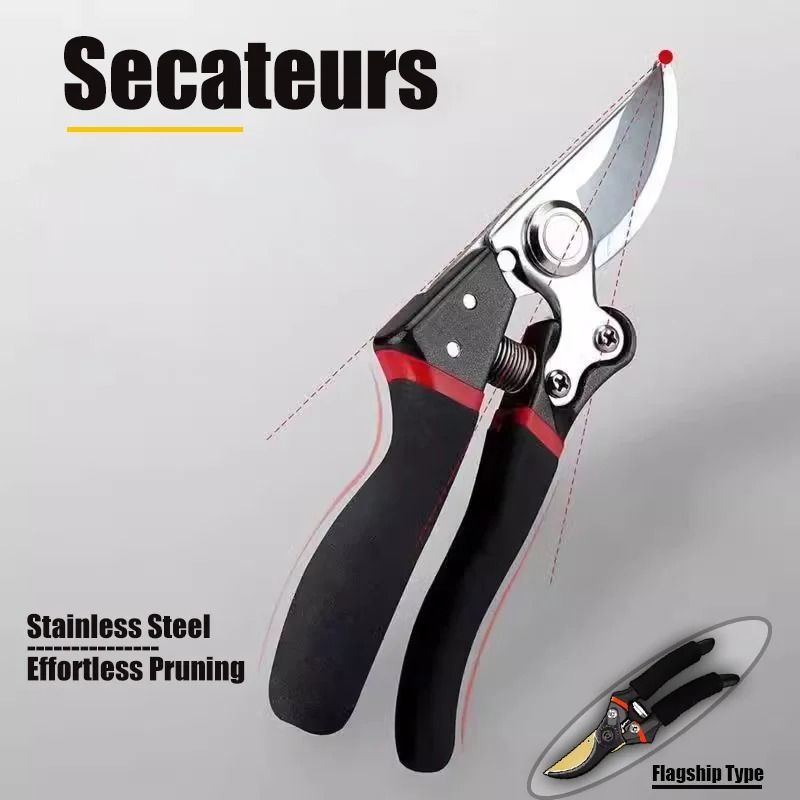 Professional Garden Orchard Shears HighPerformance Tree Trimmers With SK5 Steel Blades 0