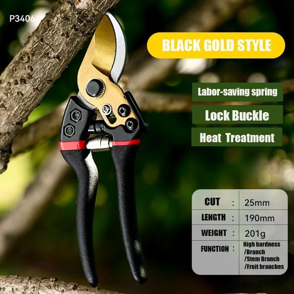 Professional Garden Orchard Shears HighPerformance Tree Trimmers With SK5 Steel Blades 10