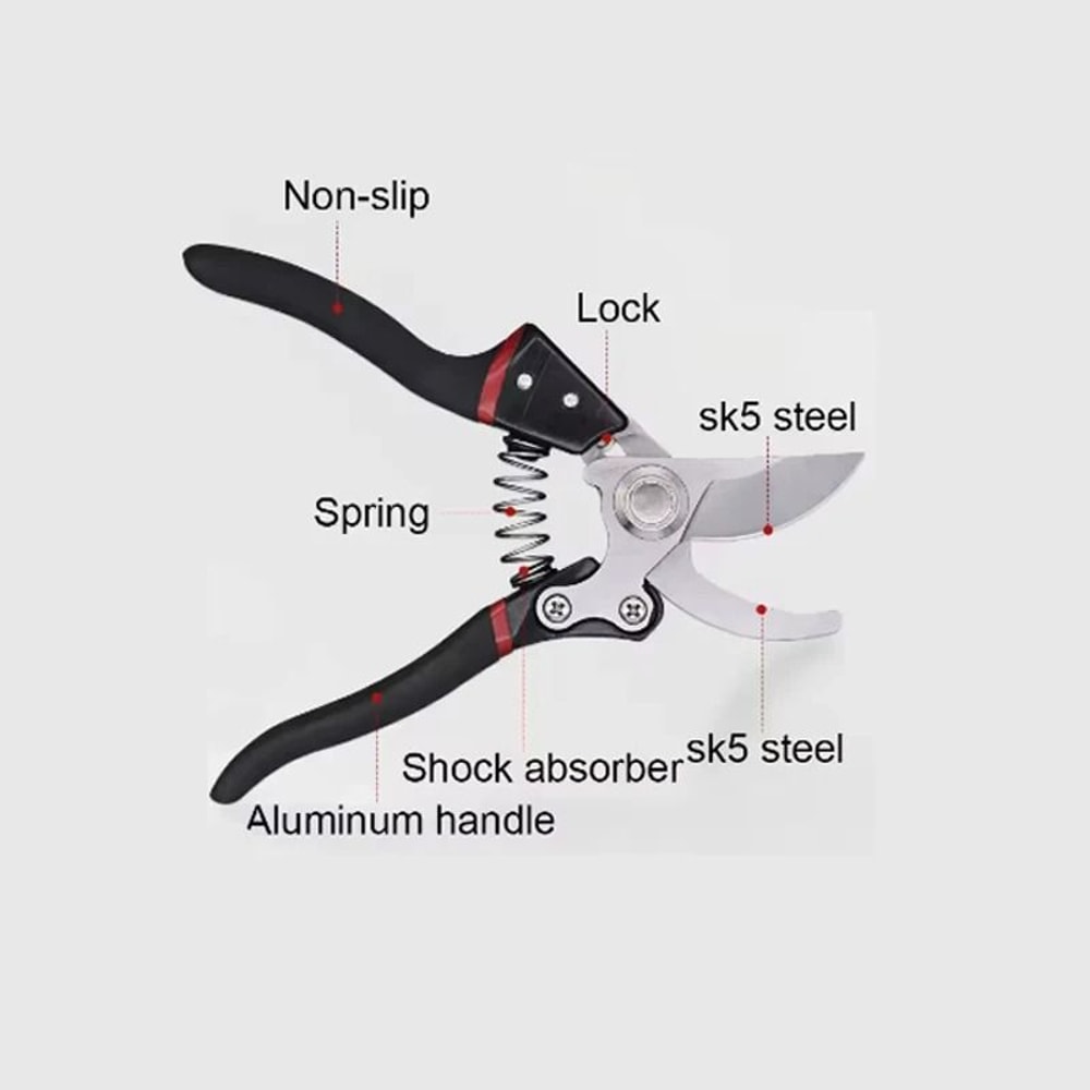 Professional Garden Orchard Shears HighPerformance Tree Trimmers With SK5 Steel Blades 4