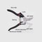 Professional Garden Orchard Shears HighPerformance Tree Trimmers With SK5 Steel Blades 4
