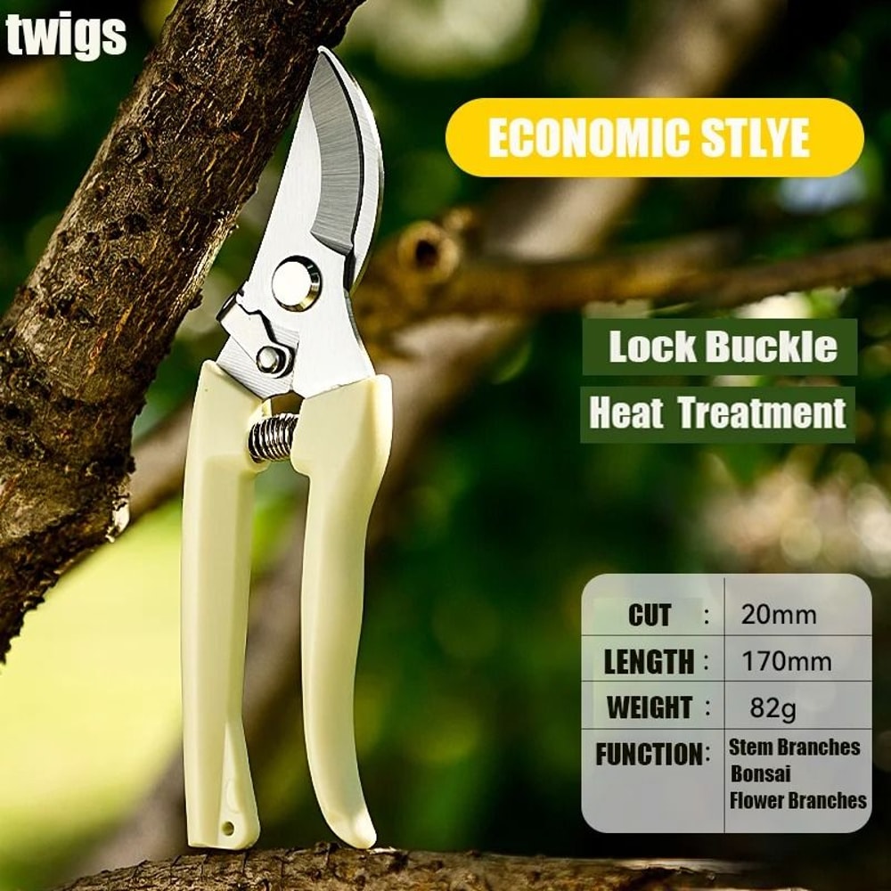 Professional Garden Orchard Shears HighPerformance Tree Trimmers With SK5 Steel Blades 6
