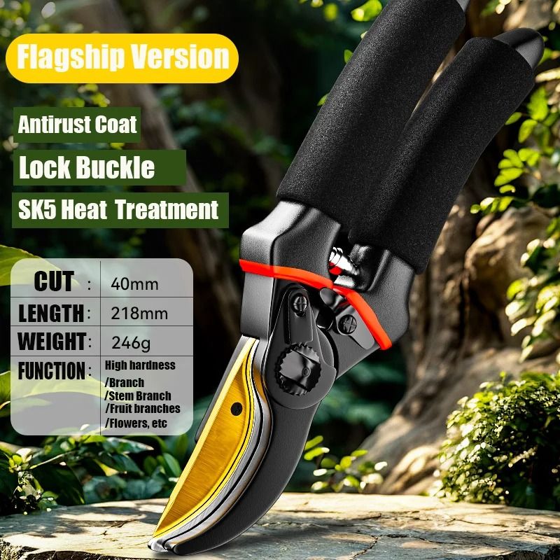 Professional Garden Orchard Shears HighPerformance Tree Trimmers With SK5 Steel Blades 8