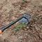 Metal Weed Cleaning Shovel Garden Rake 2in1 Stainless Steel DualHeaded Weeding Tool 2