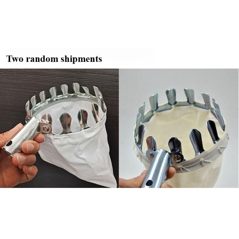 Metal HighTree Fruit Picker Professional Apple Peach Catcher With Cotton Collection Pouch 6