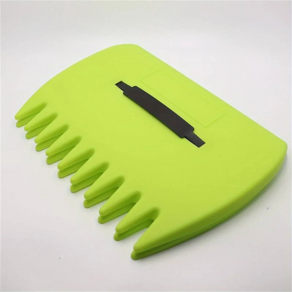 2Piece Outdoor Leaf Grabbers Ergonomic Plastic Garden Rake For Collecting Fallen Leaves 4
