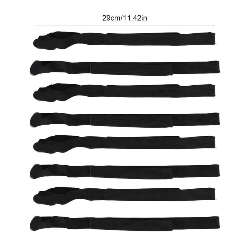 8Piece Lawn Spike Shoe Replacement Straps Durable Nylon Garden Aerator Shoe Laces 5