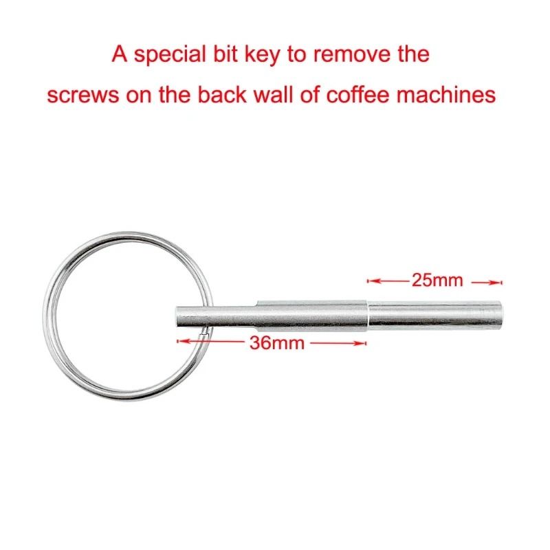 Coffee Machine Security Key Oval Head Screw Repair Tool For Jura Capresso And Krups 3