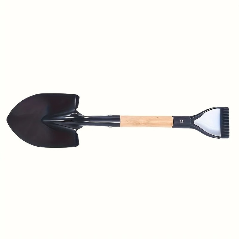 Manganese Steel Digging Shovel Waterproof Rustproof Outdoor Garden Scoop For Beach And Camping 1