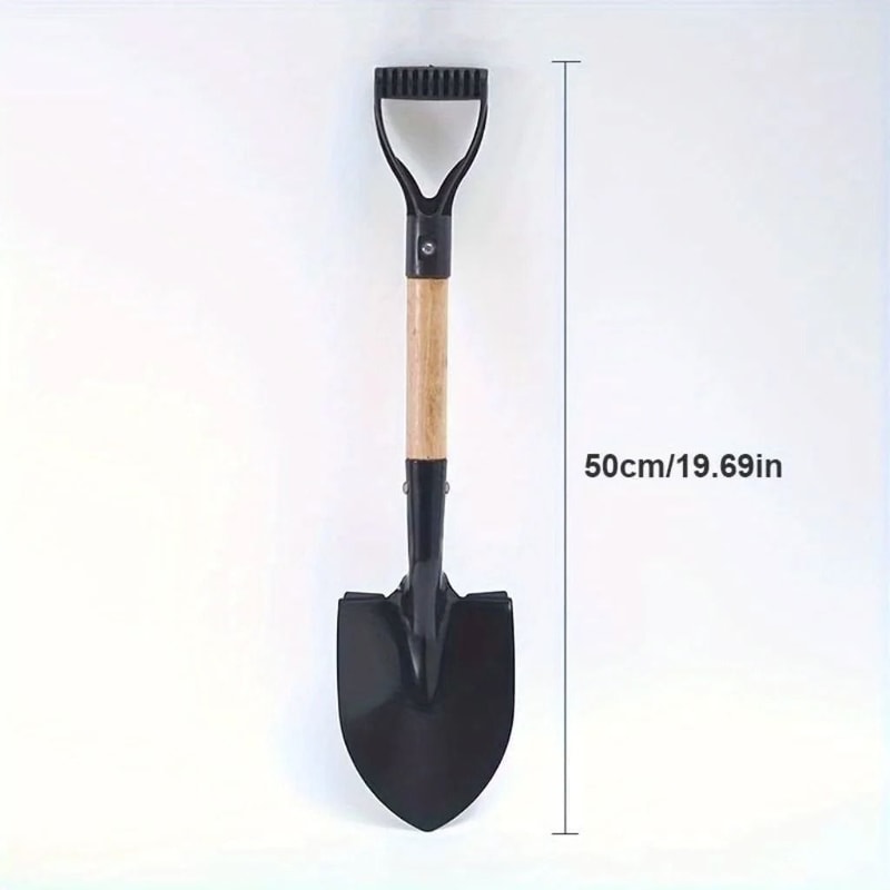 Manganese Steel Digging Shovel Waterproof Rustproof Outdoor Garden Scoop For Beach And Camping 6