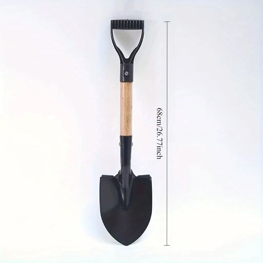 Manganese Steel Digging Shovel Waterproof Rustproof Outdoor Garden Scoop For Beach And Camping 8