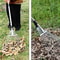 Adjustable Metal Garden Rake HeavyDuty Farm Agricultural Leveling Tool For Leaves And Sand 4