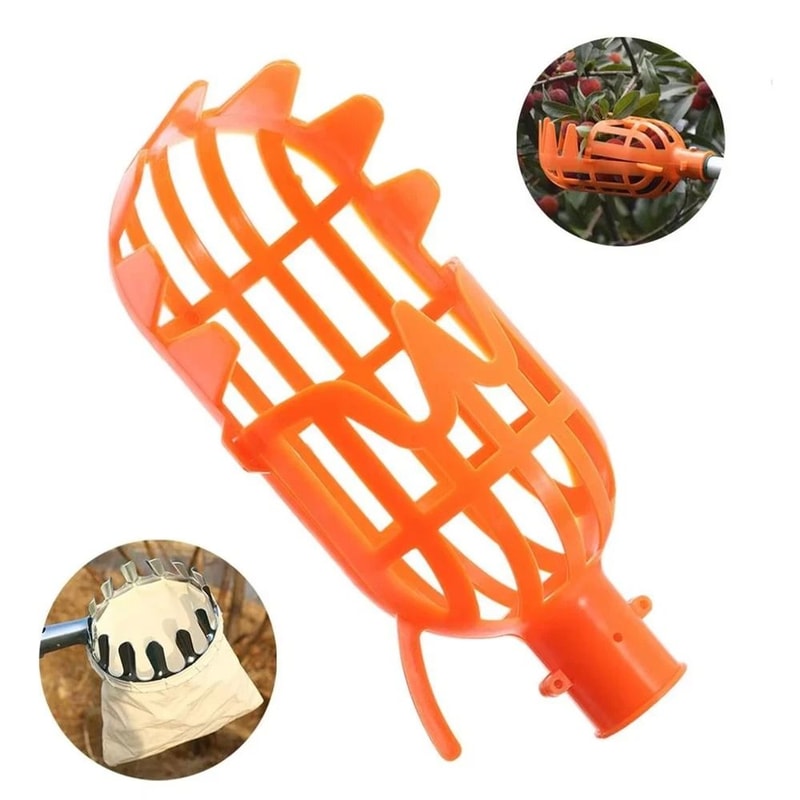 Plastic Fruit Picker Catcher Handheld Garden Harvesting Tool For Apples Pears And Peaches 5