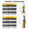 Brushless 6Inch Electric Chainsaw Telescoping Pole Pruner High Branch Saw For Dewalt 20V Battery 1