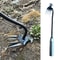 Manganese Steel Grass Rooting Weeder Ergonomic Weed Extractor Soil Rake With VShaped Fork 0