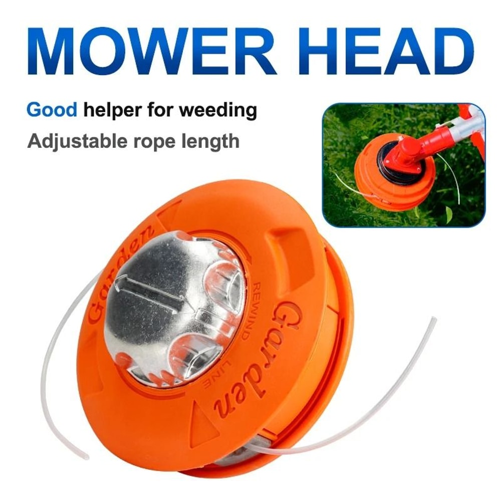 CMCP M10 Aluminum Nylon Brush Mower Bump Spool HeavyDuty Grass Trimmer Gasoline Brush Cutter Head 1