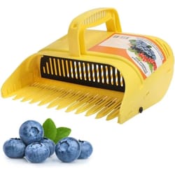 blueberry picker & berry rake – high-capacity harvest tool with comb teeth and lightweight handle