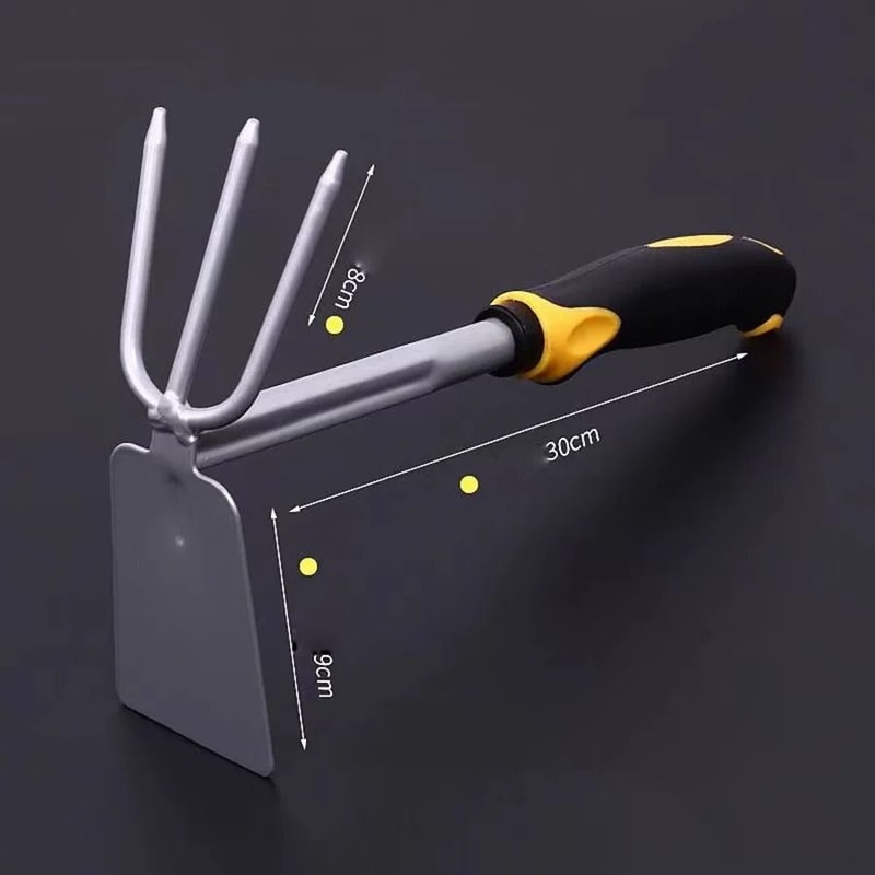 Tree Planting Gardening Hand Tool Set DualPurpose Hoe And Spade For Digging Weeding And Potting 7