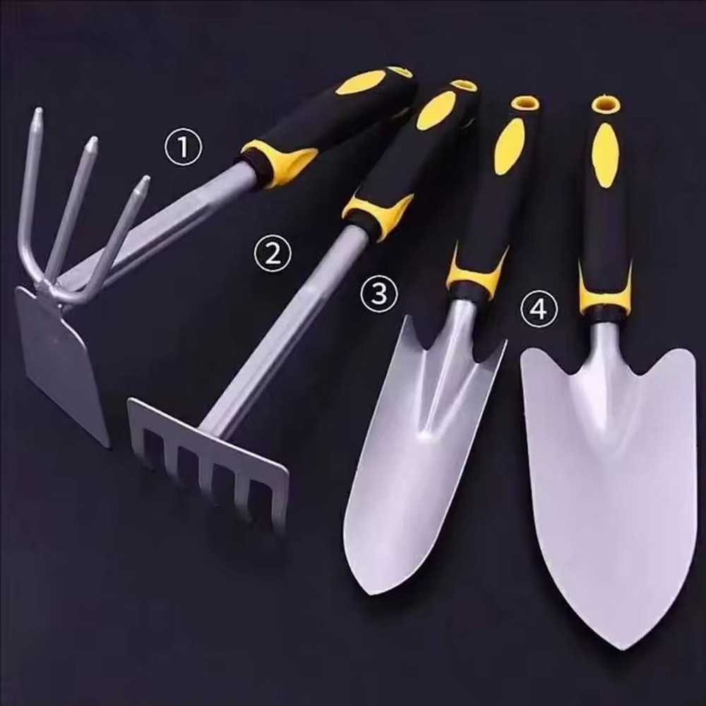 Tree Planting Gardening Hand Tool Set DualPurpose Hoe And Spade For Digging Weeding And Potting 9
