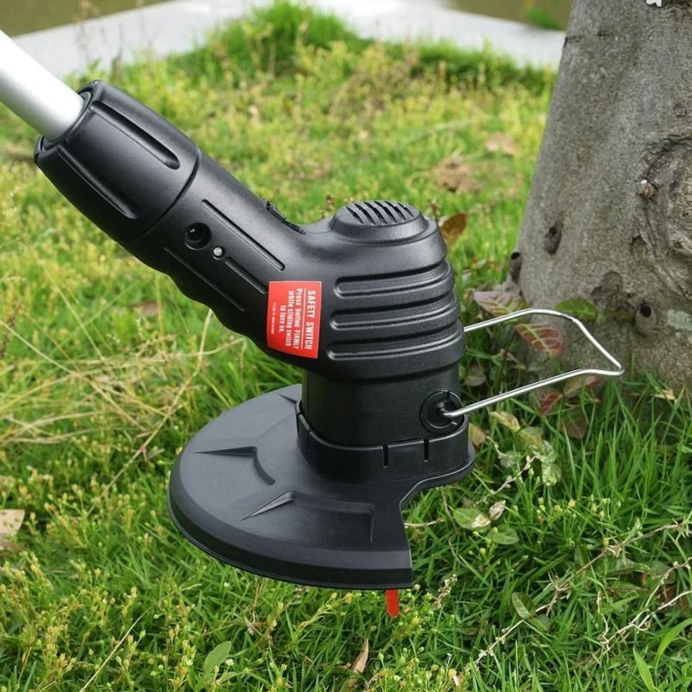 Electric Cordless Grass Trimmer Portable Lightweight Lawn Mower Gardening Pruning Tool 1