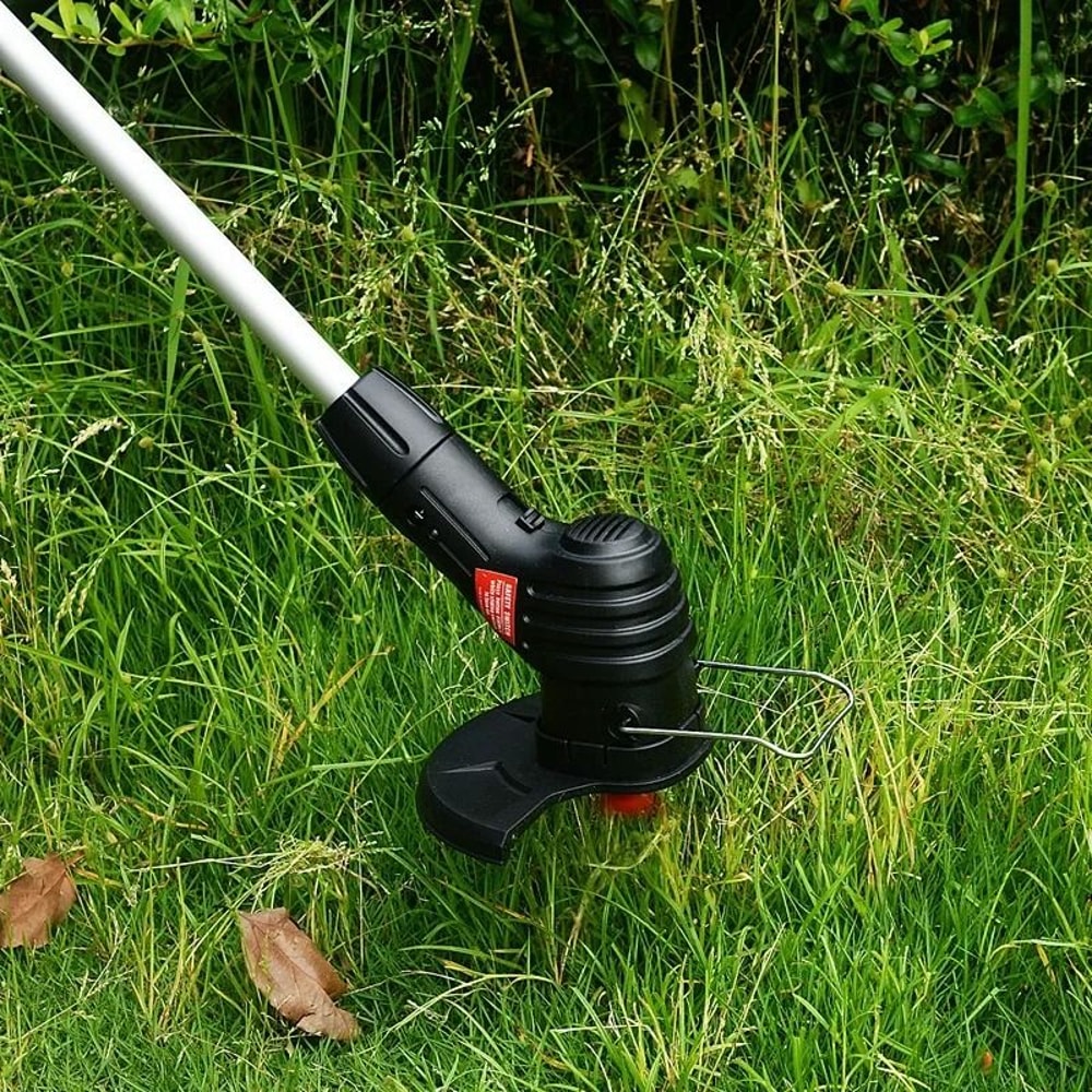 Electric Cordless Grass Trimmer Portable Lightweight Lawn Mower Gardening Pruning Tool 3
