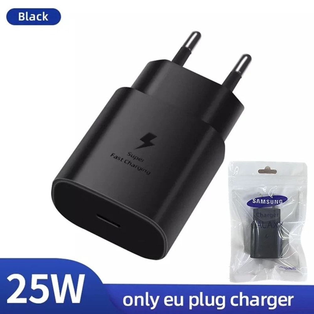 SAMSUNG Super Fast Charger 45W25W PD TypeC Power Adapter For Galaxy S25 S24 S23 Ultra And A54 9
