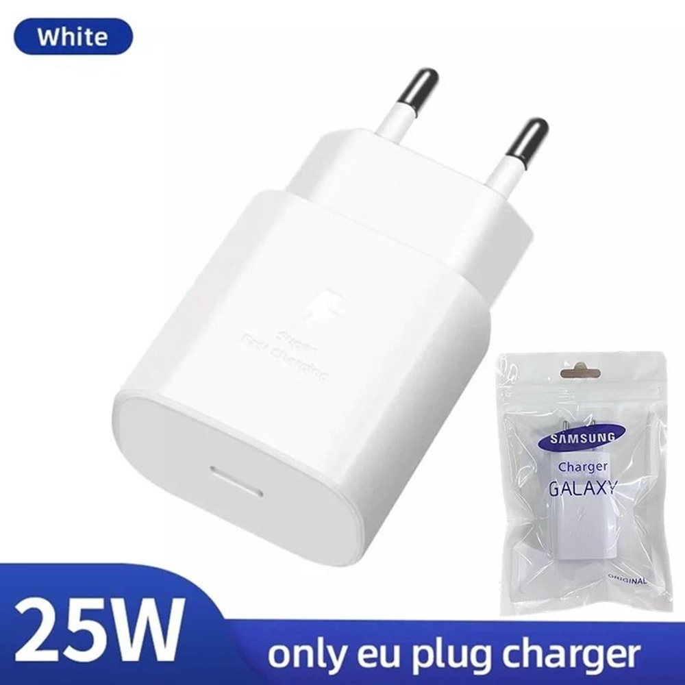 SAMSUNG Super Fast Charger 45W25W PD TypeC Power Adapter For Galaxy S25 S24 S23 Ultra And A54 10