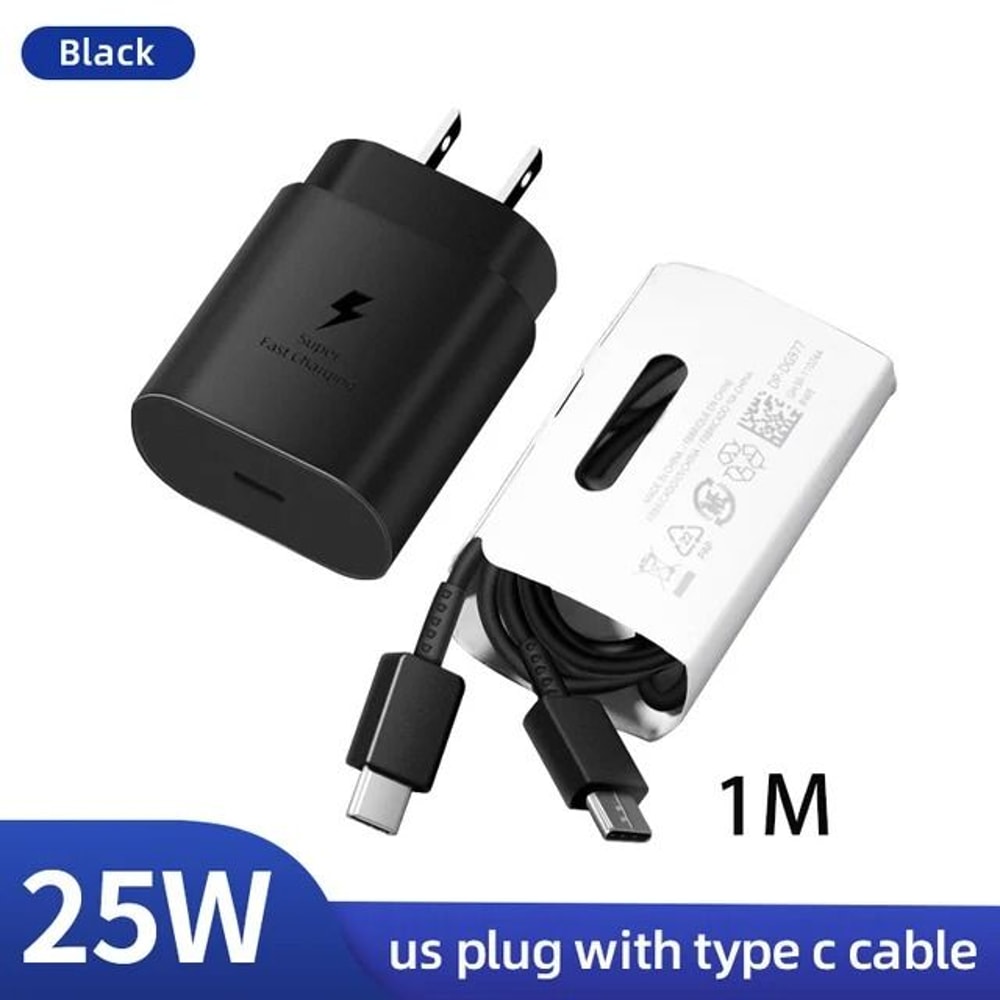 SAMSUNG Super Fast Charger 45W25W PD TypeC Power Adapter For Galaxy S25 S24 S23 Ultra And A54 11