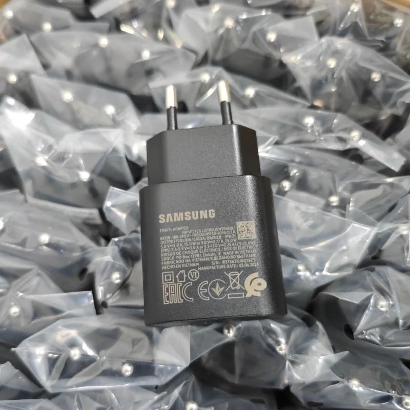SAMSUNG Super Fast Charger 45W25W PD TypeC Power Adapter For Galaxy S25 S24 S23 Ultra And A54 5