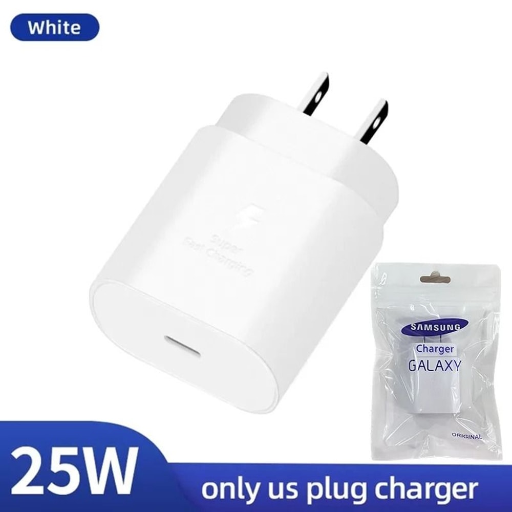 SAMSUNG Super Fast Charger 45W25W PD TypeC Power Adapter For Galaxy S25 S24 S23 Ultra And A54 6
