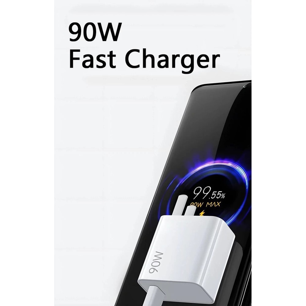 90W Turbo Fast Wall Charger 6A USB TypeC Charging Kit For Xiaomi 14 Ultra Redmi Note 13 And POCO X 1