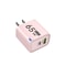 65W DualPort USBA USBC Fast Charger PD Quick Travel Adapter For IPhone Samsung Xiaomi 15