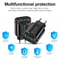 4Port 45W USB Wall Charger Quick Charge 30 Fast Charging Adapter For IPhone 12 11 Samsung 2