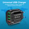 4Port 45W USB Wall Charger Quick Charge 30 Fast Charging Adapter For IPhone 12 11 Samsung 4