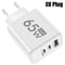 3Port MultiPlug USB TypeC PD Fast Charger Quick Charge Adapter For IPhone 16 Samsung And Huawei 10