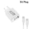 3Port MultiPlug USB TypeC PD Fast Charger Quick Charge Adapter For IPhone 16 Samsung And Huawei 15