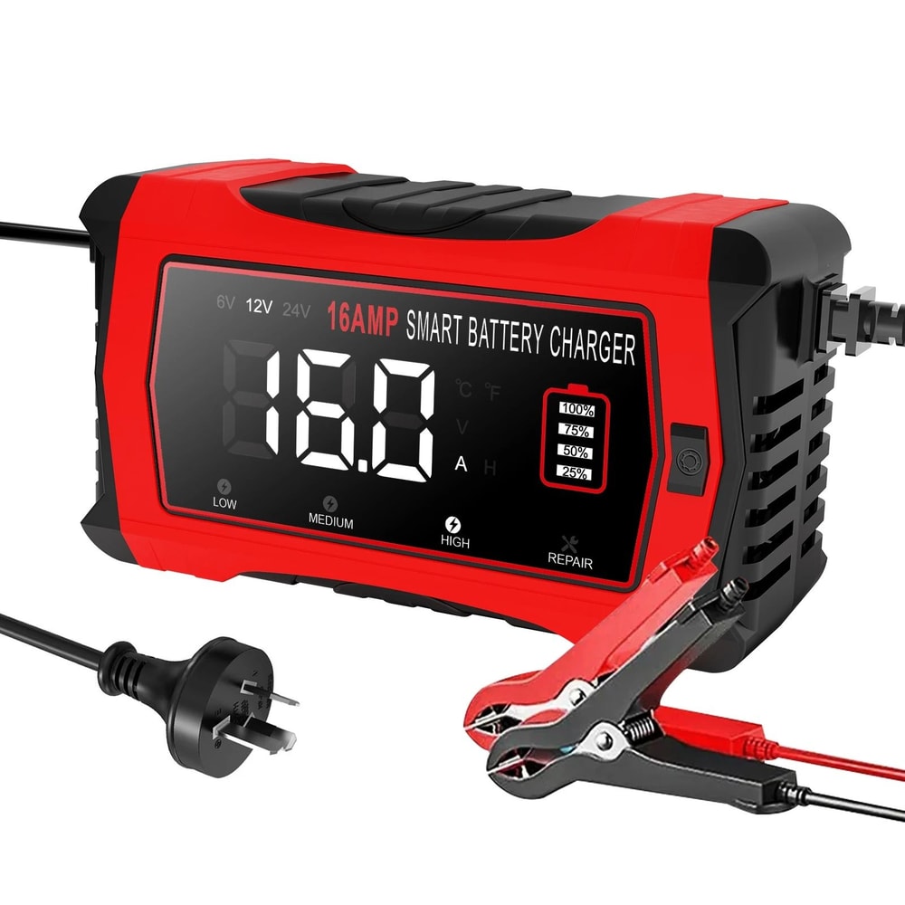 HTRC HighPower Intelligent Battery Charger 12V24V Pulse Repair For LeadAcid Lithium LiFePO4 12