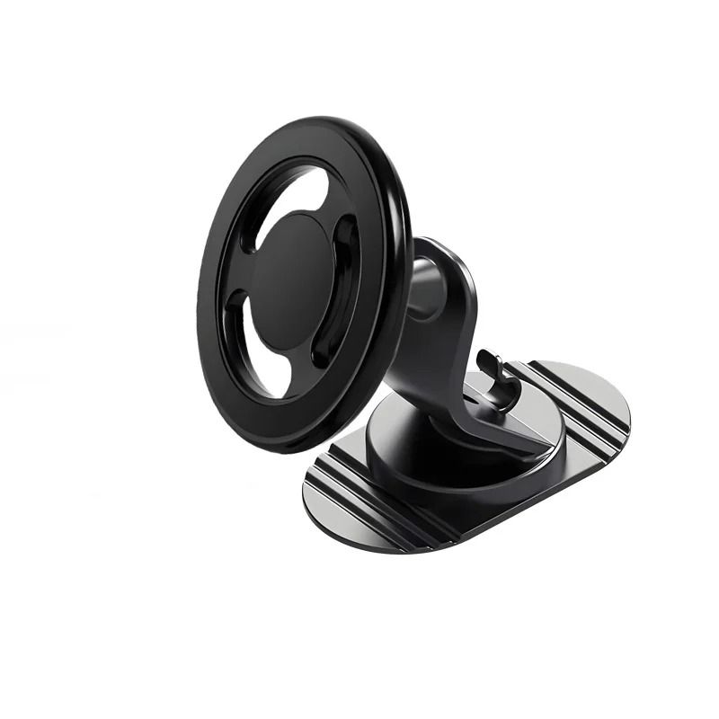 15W Magnetic Car Wireless Charger 360 Rotating Metal Foldable Stand For IPhone 15 14 13 12 Samsun 14