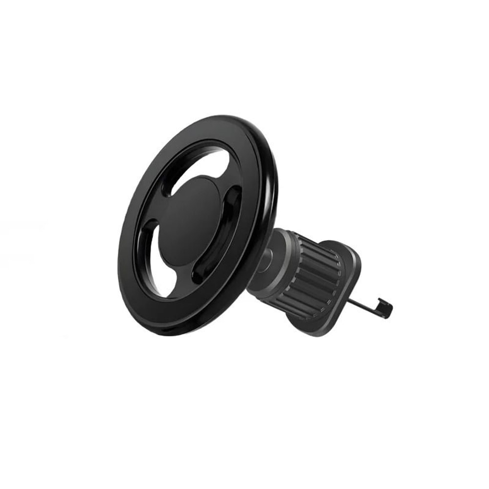 15W Magnetic Car Wireless Charger 360 Rotating Metal Foldable Stand For IPhone 15 14 13 12 Samsun 16