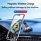 15W Magnetic Car Wireless Charger 360 Rotating Metal Foldable Stand For IPhone 15 14 13 12 Samsun 3