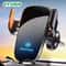 UYUXIO 15W Manual Clamp Wireless Car Charger Fast Charging Air Vent Mount Phone Holder For IPhone 0