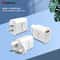 2Pack QC 30 Fast Charger Set Universal USB Wall Adapter With EU UK Plug Options For Mobile Phones 0