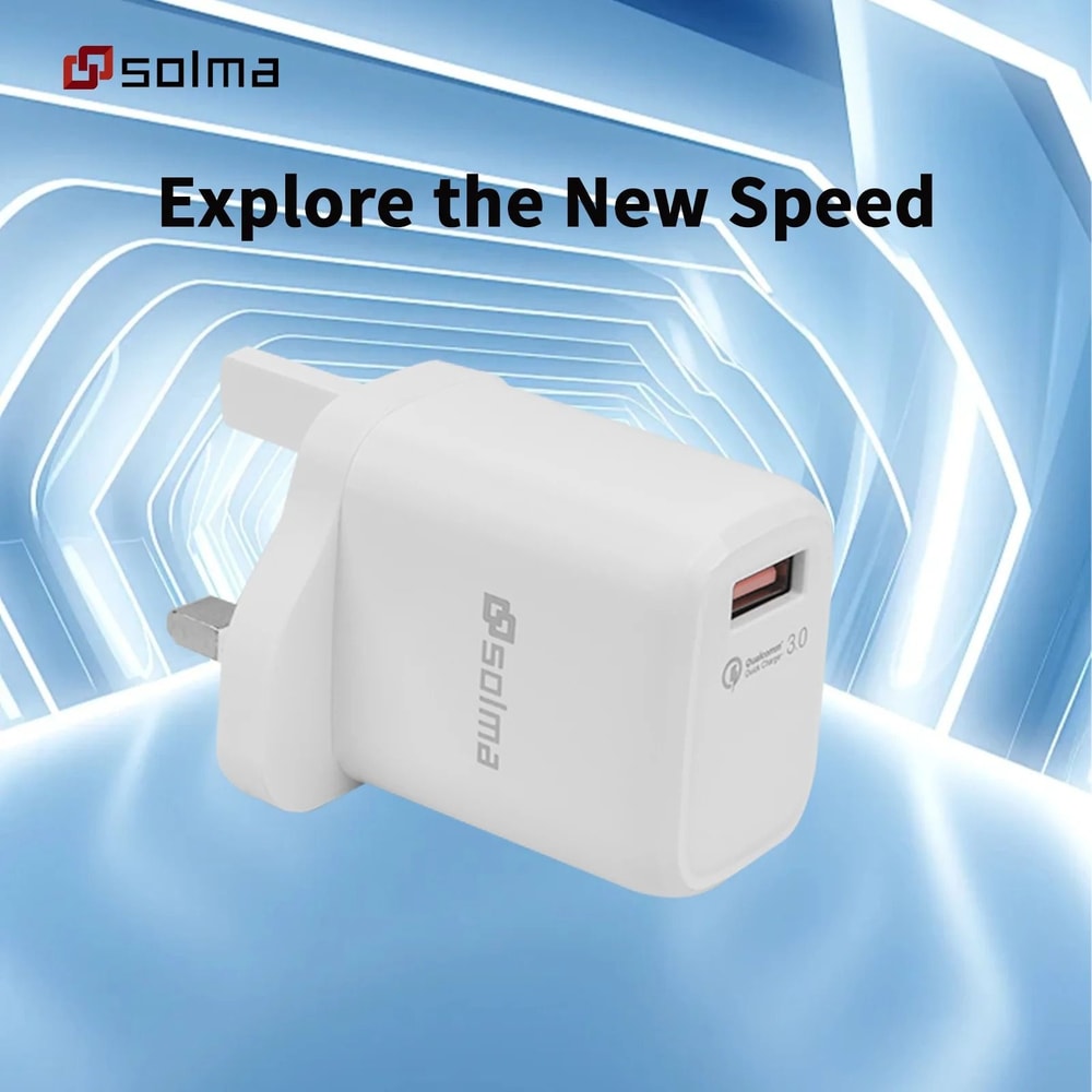 2Pack QC 30 Fast Charger Set Universal USB Wall Adapter With EU UK Plug Options For Mobile Phones 5