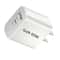 65W PD 30 GaN USBC Fast Charger DualPort Wall Adapter With Global UKAUEUUS Plug Compatibility 9