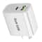 65W PD 30 GaN USBC Fast Charger DualPort Wall Adapter With Global UKAUEUUS Plug Compatibility 1