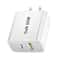65W PD 30 GaN USBC Fast Charger DualPort Wall Adapter With Global UKAUEUUS Plug Compatibility 2